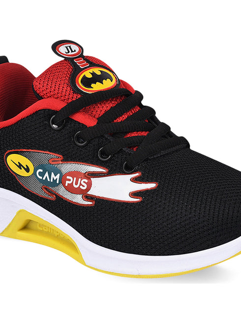 HM-604 Black Kid's Running Shoes